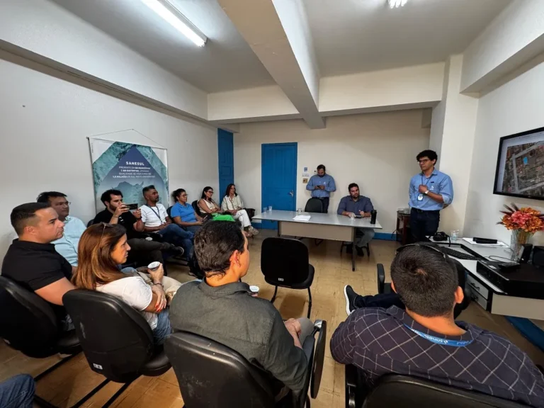 MERCOSUL e Sanesul alinham projeto para reduzir perdas de água em Corumbá com recursos do Focem