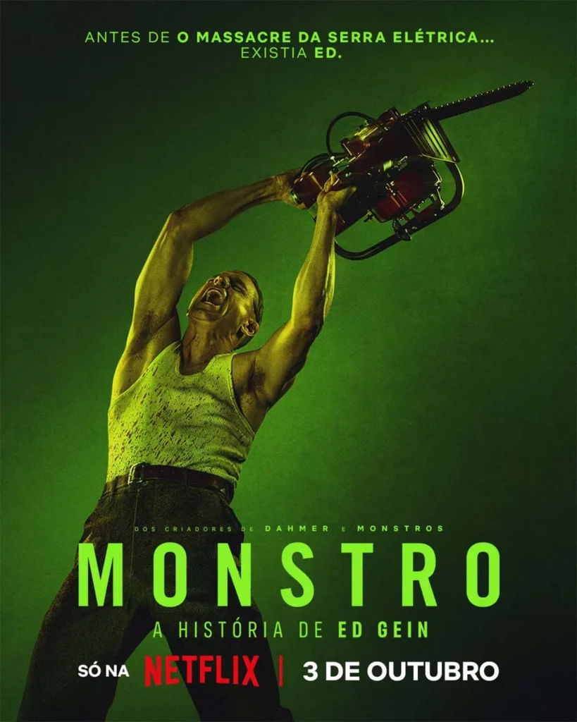 Netflix anuncia nova temporada de “Monstro” com a história de Ed Gein 2 mosntro Monstro