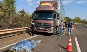 Leia mais sobre o artigo Motorista morre após sofrer infarto e colidir caminhão na BR-163