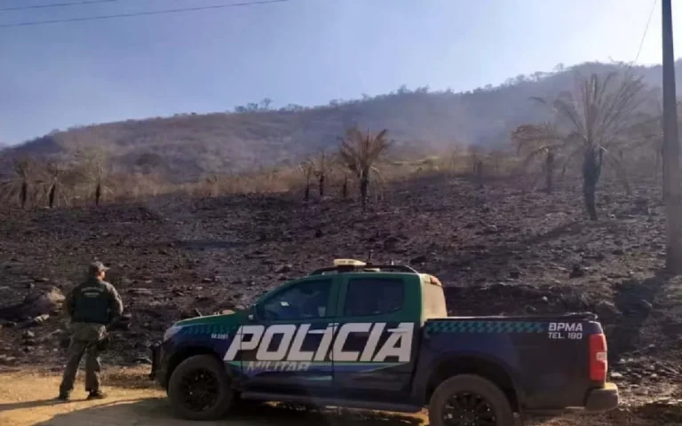 PMA multa em R$ 1,4 milhão por incêndio florestal em Bodoquena que atingiu 22 propriedades e vegetação nativa