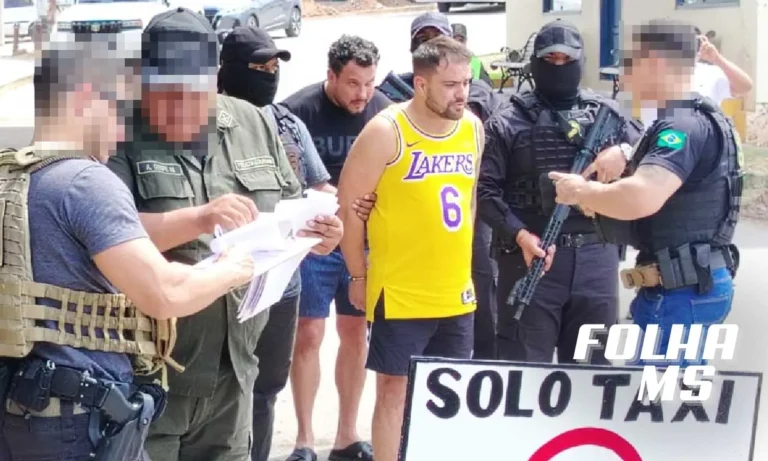 Líder da facção os manos foi preso na Bolívia e extraditado para o Brasil