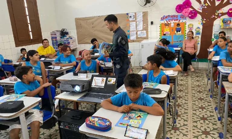 PROERD reúne 250 alunos da rede municipal de Corumbá em novo ciclo de atividades no segundo semestre de 2025.