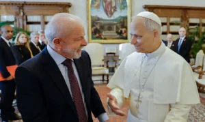 Lula se reúne com papa Leão XIV no Vaticano e convida pontífice para COP30 em Belém 6 Leia mais sobre o artigo Lula se reúne com papa Leão XIV no Vaticano e convida pontífice para COP30 em Belém