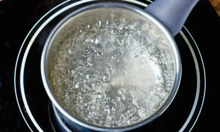 água quente no marido