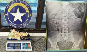 Receita Federal apreende cocaína em cápsulas e 1 tonelada de mercadorias irregulares em Corumbá 6 Leia mais sobre o artigo Receita Federal apreende cocaína em cápsulas e 1 tonelada de mercadorias irregulares em Corumbá