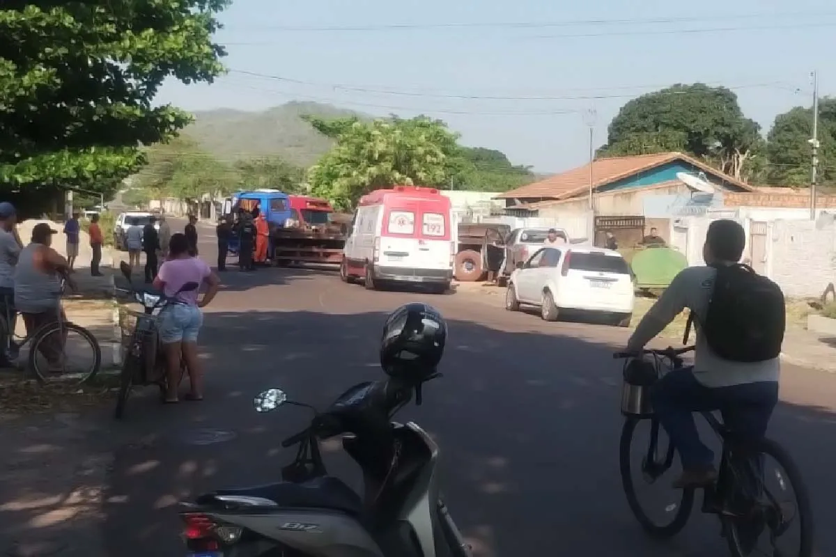 Criança atropelada