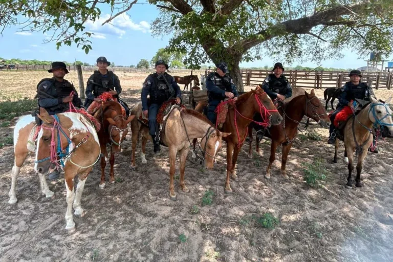 Homem com mandado de prisão por abigeato é capturado em diligência da Polícia Militar na Fazenda Três Estrelas, no Pantanal de Corumbá.
