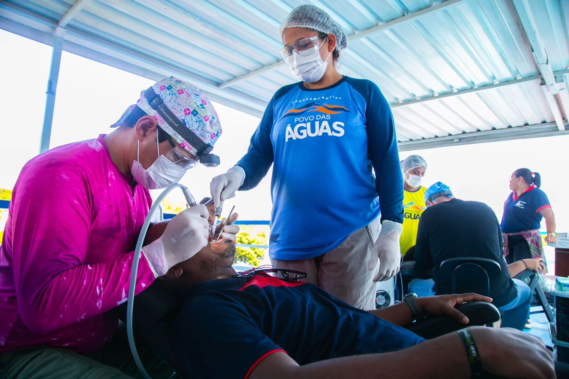 Povo das Águas inicia atendimentos no Taquari, em Corumbá, levando serviços de saúde, educação e assistência a comunidades ribeirinhas.