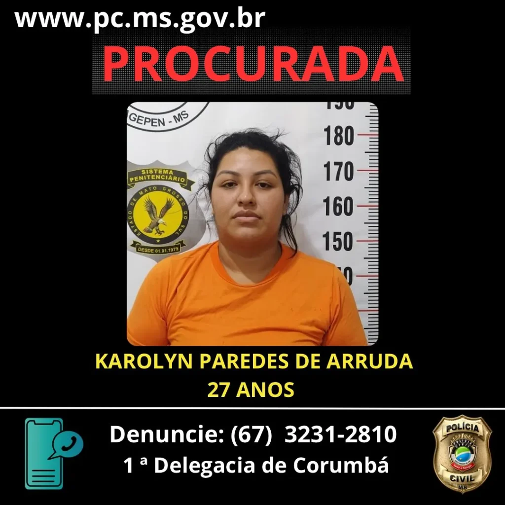 Polícia busca por irmãs acusadas de sequestro cárcere privado e lesão corporal em Corumbá 3 procurada2 sequestro