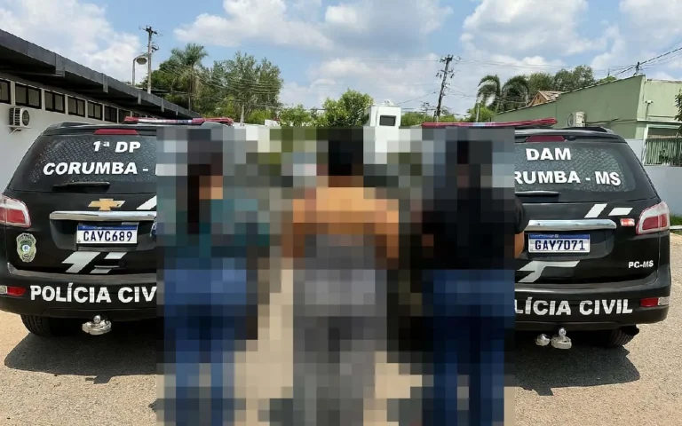 Três irmãs foram presas por sequestro em Corumbá; polícia aponta agressões, ameaças e prisão preventiva autorizada pela Justiça.