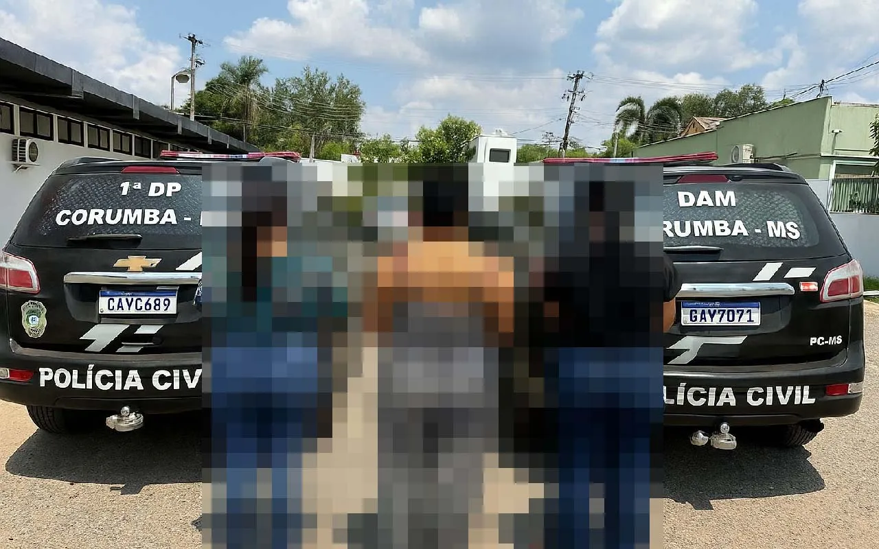 Três irmãs foram presas por sequestro em Corumbá; polícia aponta agressões, ameaças e prisão preventiva autorizada pela Justiça.