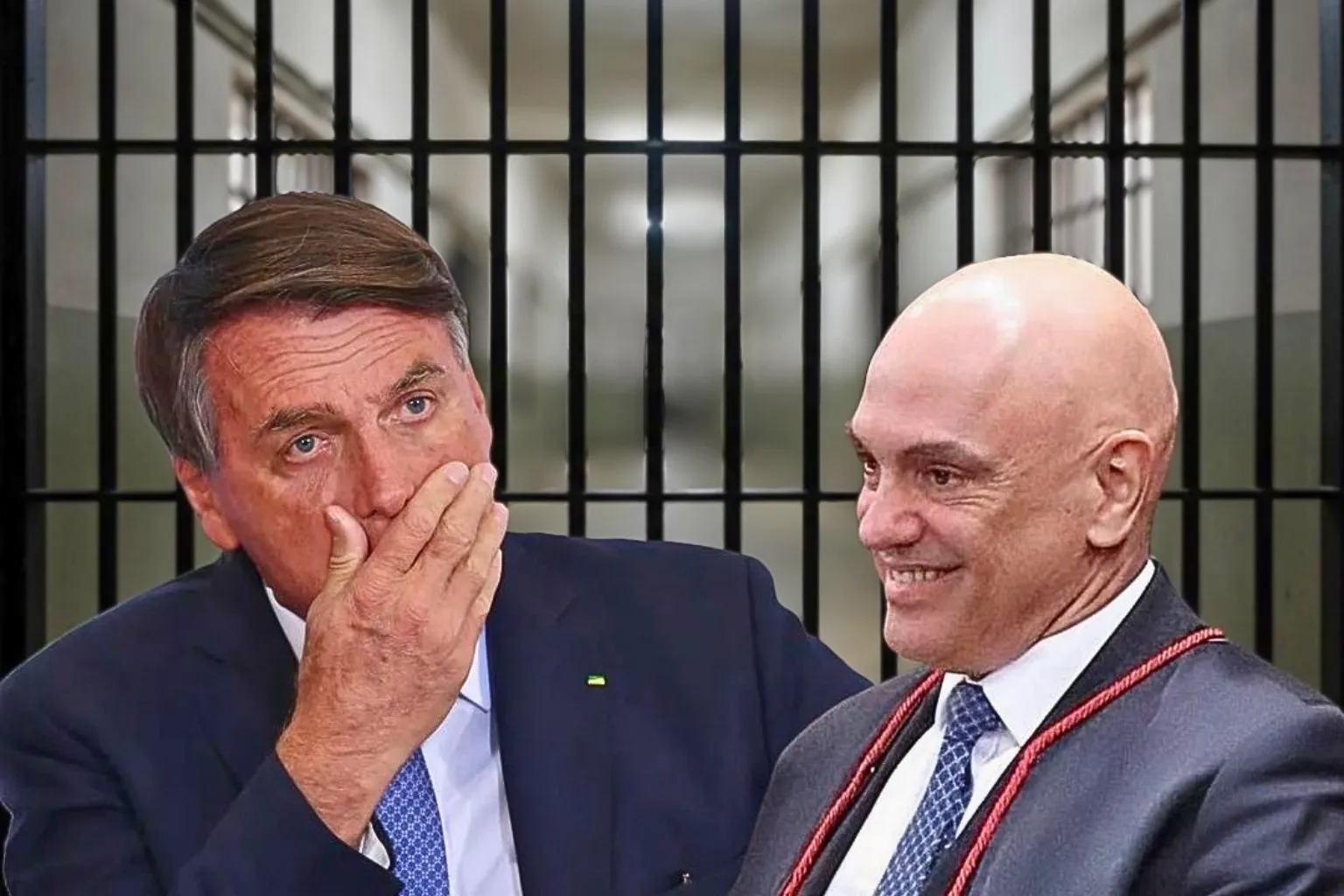 Alexandre de Moraes teria escolhido a carceragem da PM conhecida como Papudinha, no Distrito Federal, para o cumprimento de eventual pena de Jair Bolsonaro.