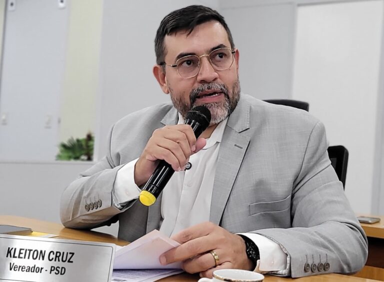 Kleyton pede redutor de velocidade no Jardim dos Estados