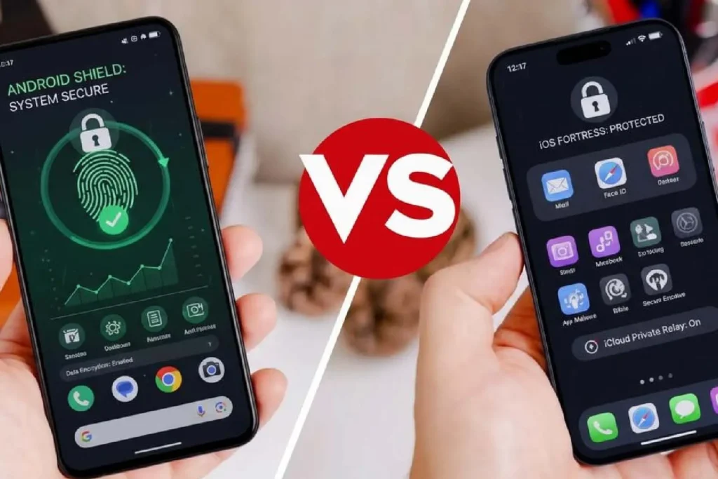 Estudo revela que Android é mais seguro contra golpes digitais que iPhone. Descubra os motivos e como a IA protege você.