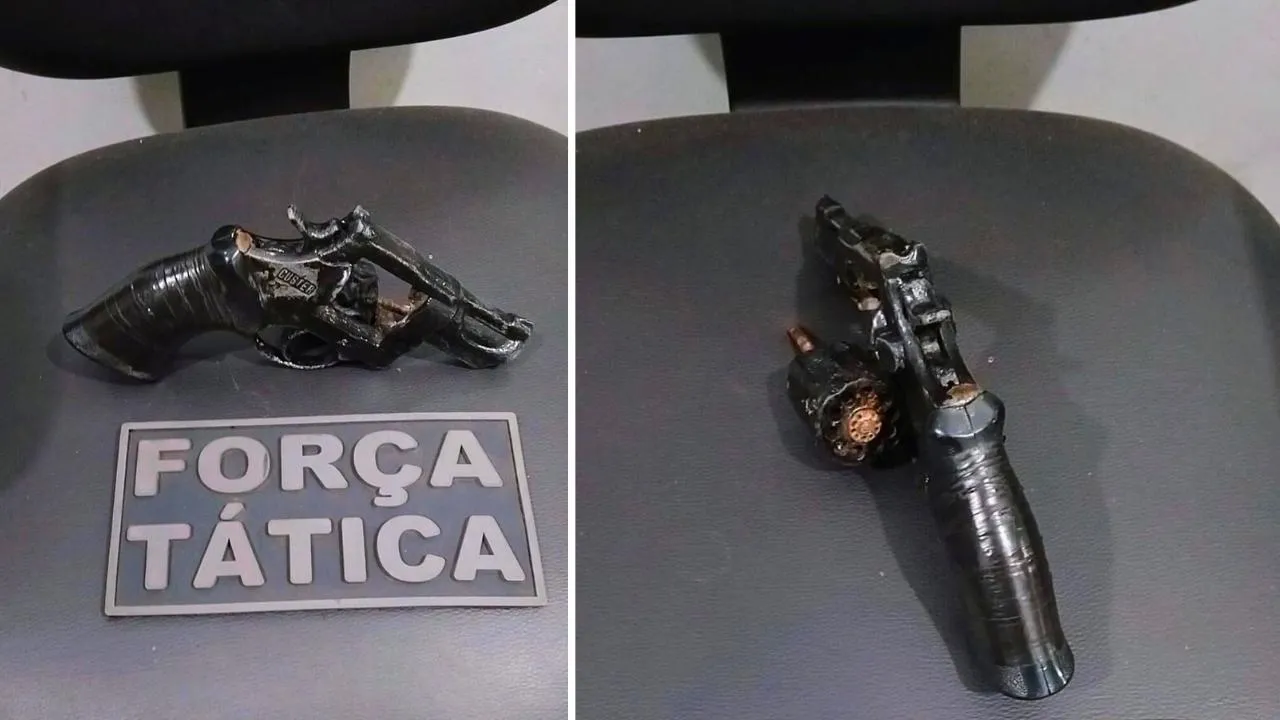 Polícia Militar deteve homem armado em Corumbá durante a Operação Força Total.