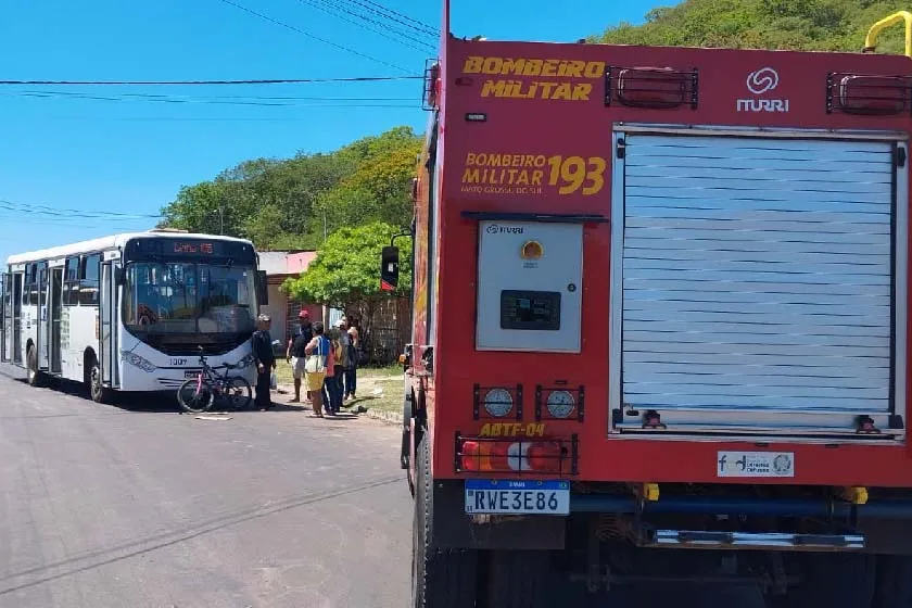 crianca atropelada atropelada por ônibus