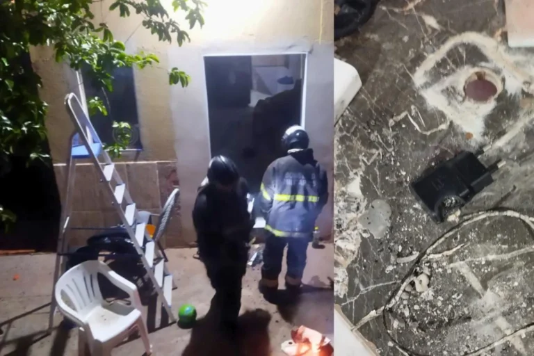 Incêndio provocado por carregador de celular em Corumbá