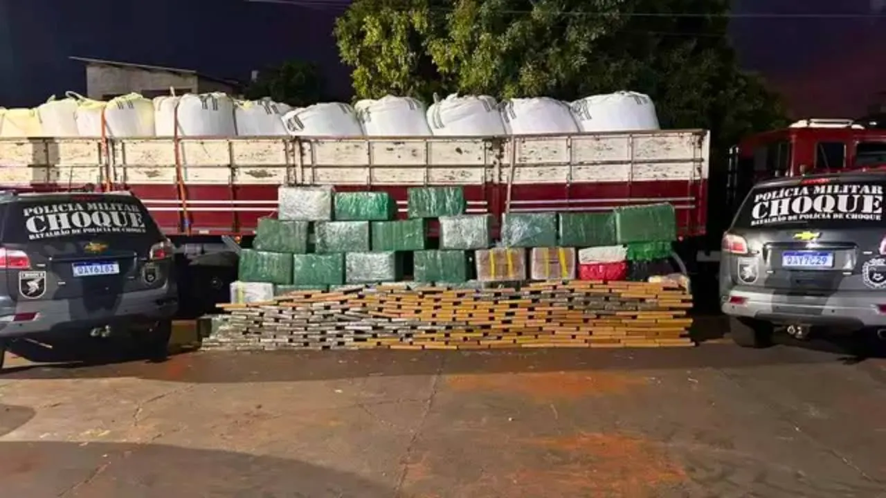 Operação Protetor apreende 1,5 tonelada de maconha em Campo Grande. Veja detalhes da ação policial que resultou na prisão em flagrante.
