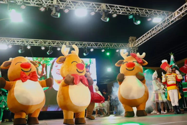 Natal em Campo Grande é aberto com público de mais de dez mil pessoas