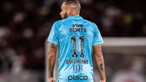 Neymar em substituição do Santos no jogo contra o flamengo