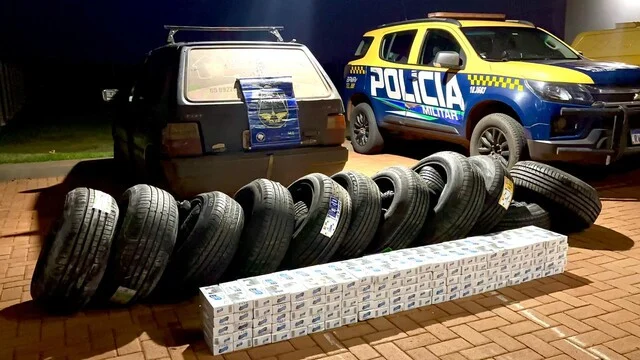 Leia mais sobre o artigo Operação do BPMRv apreende carga contrabandeada na MS 164 em Maracaju