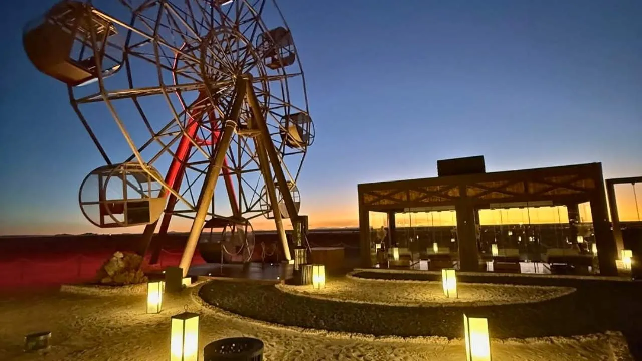 parque temático, Salar de Uyuni, turismo cultural, Bolívia, hotel Palacio de Sal, cosmovisão andina, atrações turísticas, viagem em família