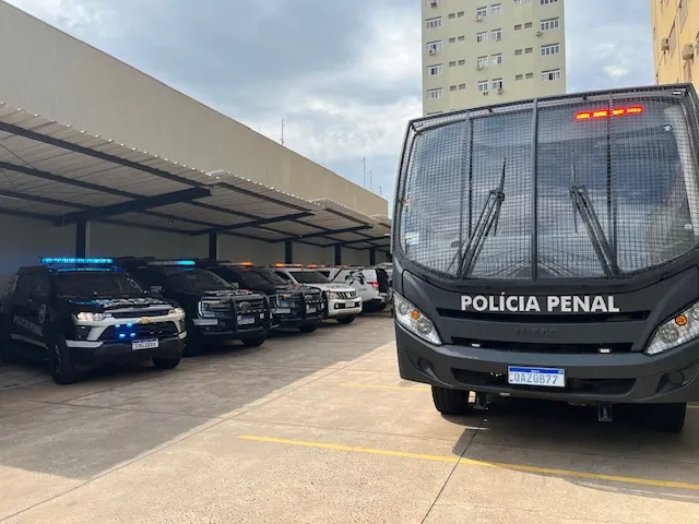 Agepen inaugura nova base do COPE e entrega armamentos modernos em Campo Grande 4 viaturas COPE COPE