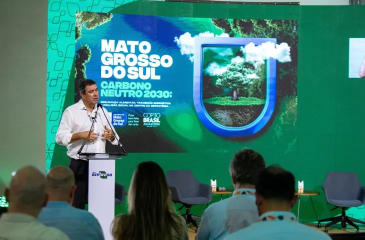 Mato Grosso do Sul na COP30: políticas de sustentabilidade, neutralidade de carbono e desenvolvimento econômico com preservação ambiental. Saiba mais!
