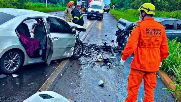 Acidente na BR-267 mata três pessoas da mesma família em Nova Alvorada do Sul