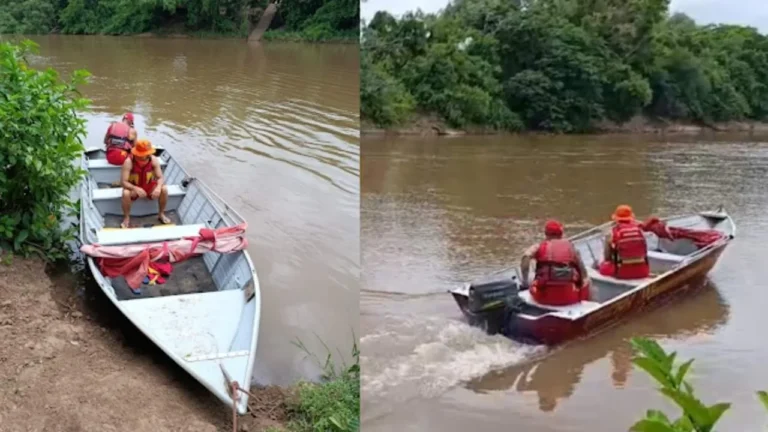 Criança de 2 anos é resgatada após afogamento no Rio Paraguai-Mirim