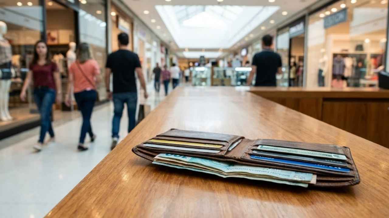 carteira esquecida