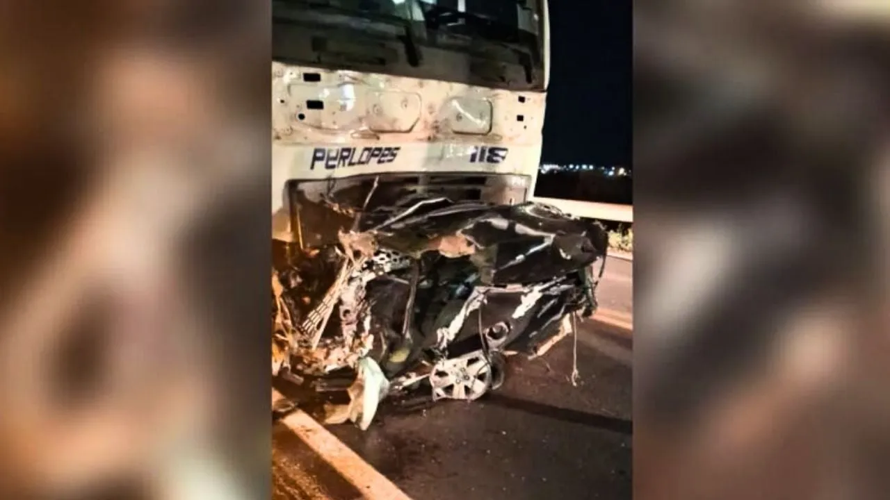 colisao tres lagoas Colisão com carreta
