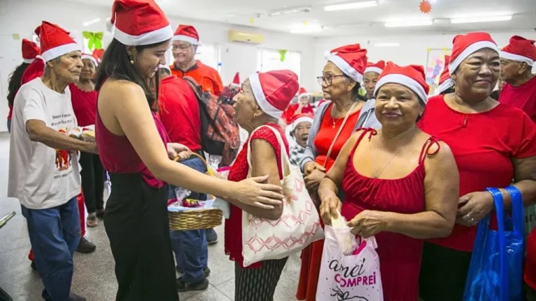CRAS I realiza confraternização de Natal para idosos e reforça atenção social