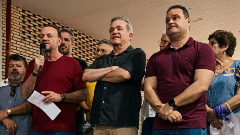 Fábio Trad é oficializado pré-candidato do PT ao governo de MS em 2026. Edinho Silva reforça a importância de MS para o palanque presidencial. Saiba mais!