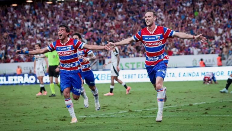 Fortaleza bate Atlético-MG e fica perto de sair do Z4 do Brasileirão