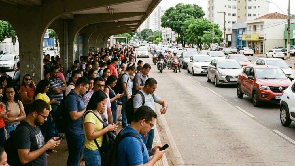 greve de ônibus,