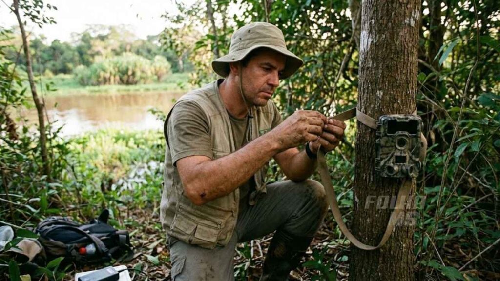 Projeto inovador usa IA e 40 câmeras para monitorar onças-pintadas na Serra do Amolar, promovendo conservação e pesquisa científica no Pantanal.
