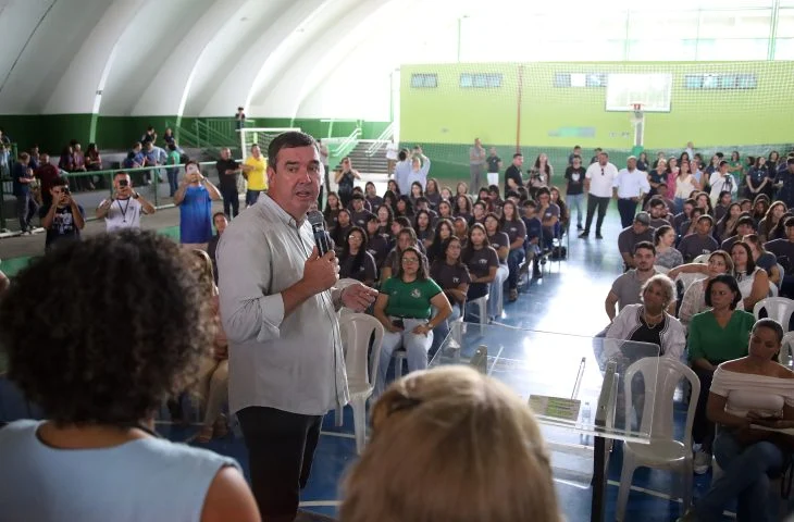 Governo de MS entrega reformas em oito escolas e beneficia 7,7 mil alunos