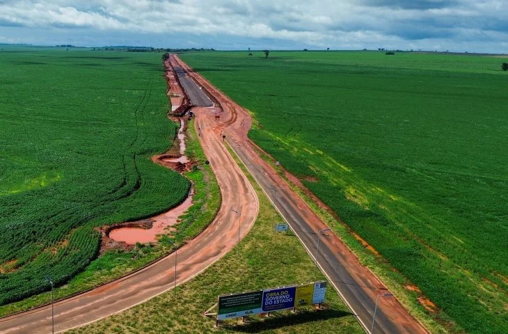 Pavimentação da MS-289 entre Juti e Amambai recebe aporte de R$ 104,7 milhões