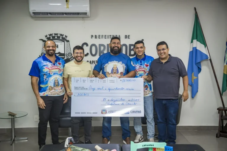 Prefeitura destina recursos de emenda à associação cultural e esportiva de Corumbá