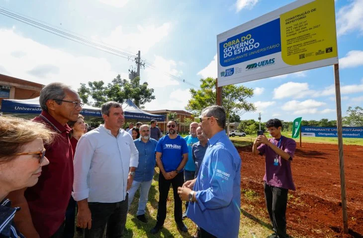 Governo amplia investimentos e inicia construção de Restaurante Universitário na UEMS Dourados