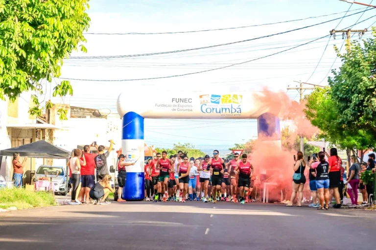 I Corrida Contra a Aids mobiliza mais de 200 corredores em Corumbá
