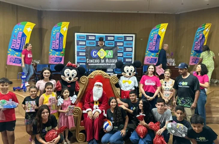 Campanha Caixa Encantada supera recordes e leva a magia do Natal a Dourados
