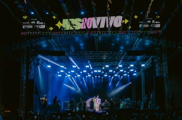 MS ao Vivo consolida circuito de shows gratuitos e atrai multidões