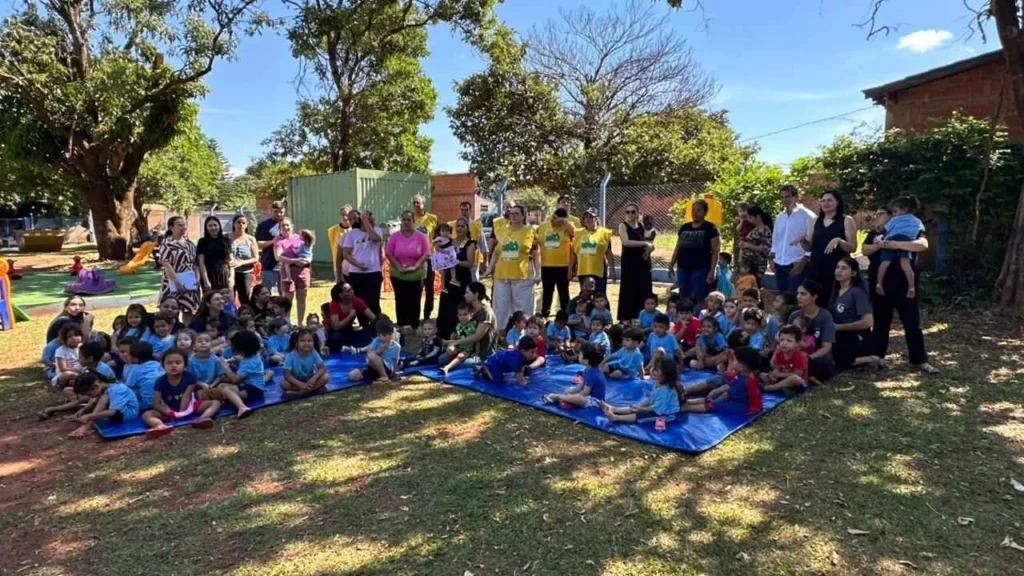 Alunos da Emei Piratininga inauguram o primeiro Pomar Urbano de Campo Grande 2 primeiro Pomar Urbano de Campo Grande