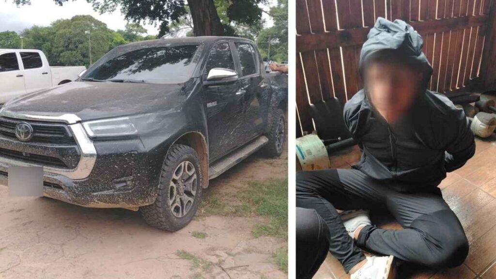 Brasileiros presos com fuzis AK-47 na Bolívia são extraditados e entregues à PF em Corumbá 3 presos comak47 1