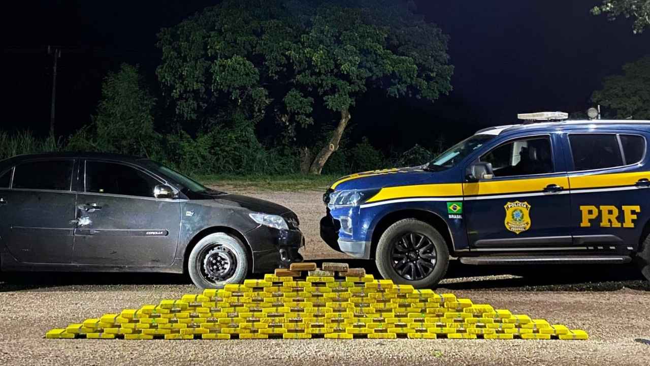 apreensão de drogas em Miranda