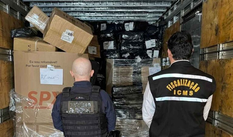 Receita Federal apreende R$ 1 milhão em produtos do Paraguai em Campo Grande