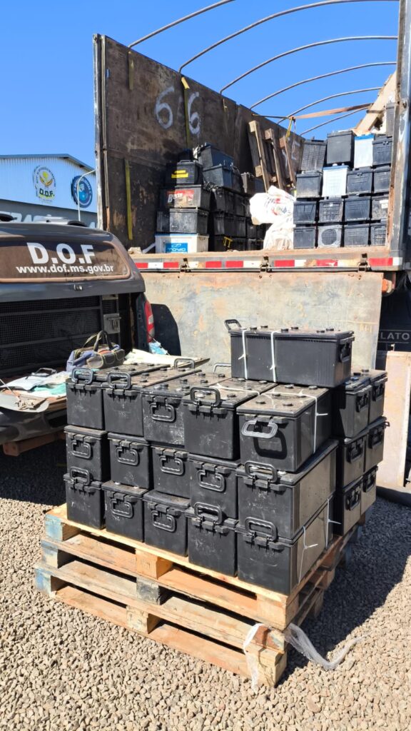 dof baterias2 droga em carcaças de bateria