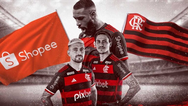 Shopee renova patrocínio com o Flamengo para 2026. Parceria garante novos produtos, ativações inovadoras e mais benefícios à torcida rubro-negra.